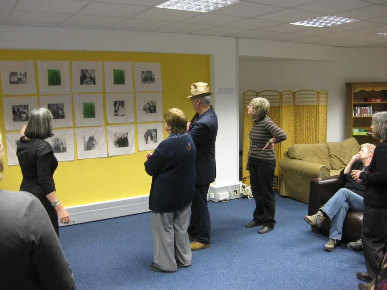 The Sentient Handkerchief exhibition view